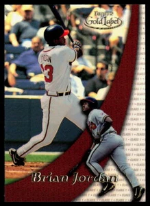 Brian Jordan 2000 Topps Gold Label #72 Clase 1 - Imagen 1 de 2