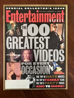 100 Greatest Videos for Every Occasion Entertainment Weekly 8/4/1995 issue - Image 1 of 4