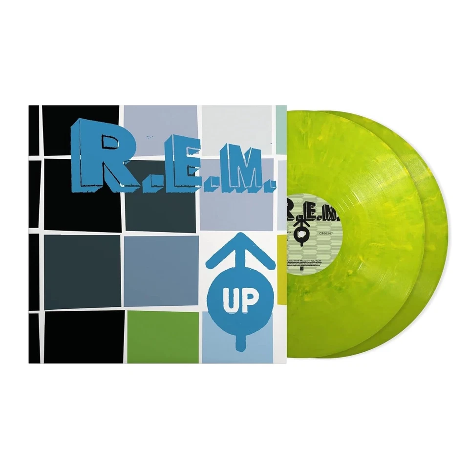 R.E.M Up 25th Anniversary Limited Edition Green Marble Vinyl LP -SEALED - Image 1 of 1