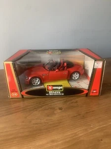 Burago BMW M Roadster Red 1/18 Scale Die cast Gold Collection - Picture 1 of 7