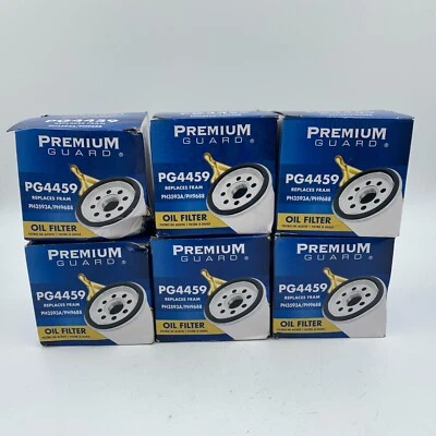 6 Pack Premium Guard PG4459 Oil Filter Replaces PH9688 - Image 1 of 4