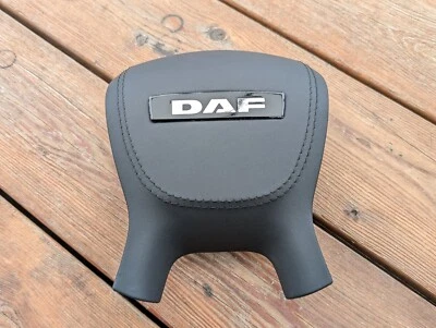 NEU LEDER Lenkrad Frontbezug für DAF XF XG XG+ CF XF LF 2013- - Bild 1 von 4