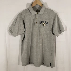 AS Sports Herren Gr. Medium Notre Dame irisch grau Poloshirt kurzärmlig - Bild 1 von 9