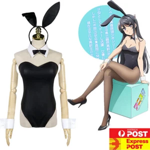 Anime Rascal Does Not Dream Sakurajima Mai Easter Bunny Girl Cosplay Costume - Picture 1 of 9