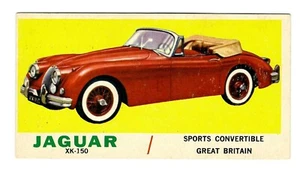 1961 Topps Jaguar Karte #60 Checkliste Sehr guter Zustand - Bild 1 von 2