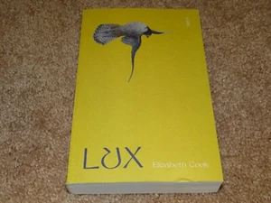 Lux by Elizabeth Cook 2020 ARC Uncorrected Proof Advance Reader Copy BRAND NEW - Picture 1 of 2