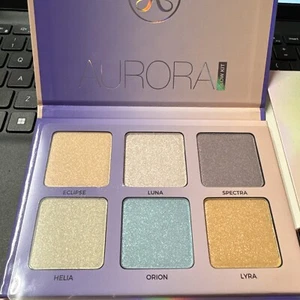 ANASTASIA BEVERLY HILLS AURORA GLOW KIT METALLIC POWDER HIGHLIGHTER PALETTE BNIB - Picture 1 of 4