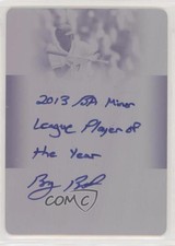 2013 Leaf Trinity Inscription Printing Plate Magenta 1/1 Byron Buxton Auto 3j7