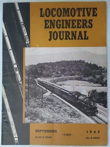 Locomotive Engineers Journal September 1947 - Picture 1 of 2