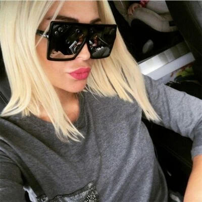 SSF24 Sunglass Imwete Oversized Sonnenbrillen für Frauen Vintage Shades Eyewear Luxus