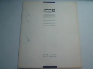 User's Manual Guide - Zenith Data Systems ZCM-1492 Color Monitor - Picture 1 of 6