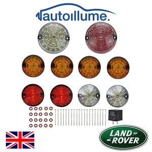 Land Rover Defender 90/110/130 Full LED Light Upgrade Kit OEM Style Plug an Play - Picture 1 of 12