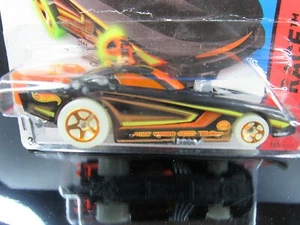 BAD CARD "FUNNY SIDE UP BLACK GLOW HW RACE SHORT CARD HOT WHEELS 1/64 DIECAST CAR - Bild 1 von 8