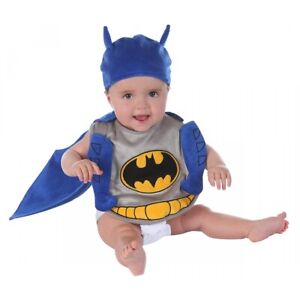 Batman Costume Baby Bib and Cape Halloween Fancy Dress
