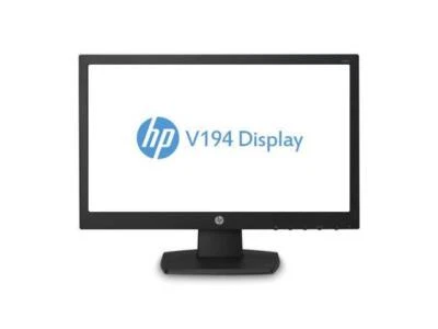 HP V194 Black 18.5-inch LED Monitor V5E94A6#ABA Used grade A - Image 1 of 4