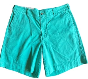 Coast Pawleys Island Twill Chino Shorts TEAL sz 32 $69.50 NWT - Picture 1 of 3