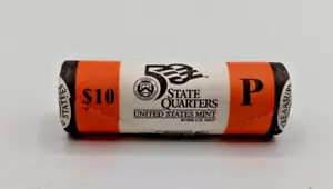 Cuarto de dólar del estado de California 2005-P rollo envuelto como nuevo en Estados Unidos BU - Imagen 1 de 4