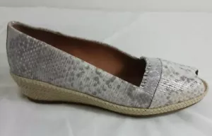 Alpargata Gentle Souls de Kenneth Cole Lissa con volantes punta superior de peep 8,5 - Imagen 1 de 8