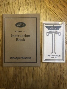 Ford Model "A" “T” Instruction Book Ford Motor Company Reprint Book - Foto 1 di 2
