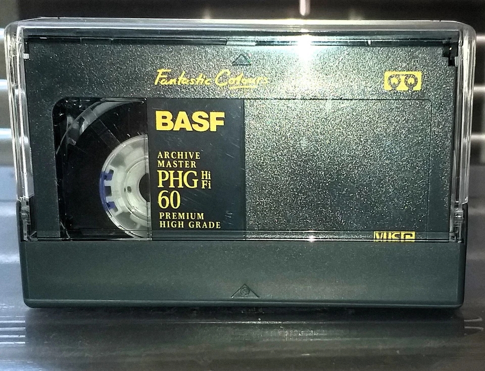BASF VHS-C PHG 60 Cassette  - Bespielte Leerkassetten - Bild 1 von 1