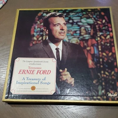 TENNESSEE ERNIE FORD "A Treasury Of Inspirational Songs"  1968 6 LP Box Set (414 - Image 1 of 4