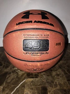 Under Armour 495 Gripskin Size Ua Basketball Brown 28.5 (BB186) Used - Picture 1 of 4
