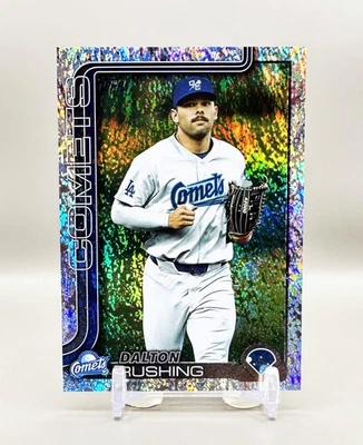 2025 Topps Pro Debut Baseball #PD-104 (Sparkle Foil)  DALTON RUSHING  [103/175] - Image 1 of 2