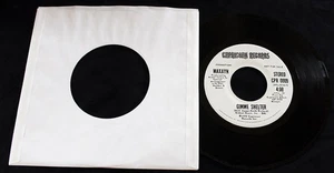 Maxayn-Gimme Shelter-Stereo-Mono-Capricorn CPR 0009-VTG 1972 WLDJ Funk 45-VG++!! - Picture 1 of 2