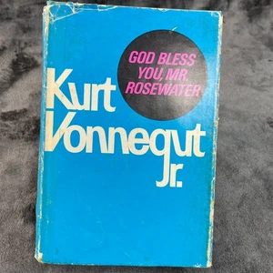 God Bless You Mr Rosewater Kurt Vonnegut Jr HC DJ 1965 - Bild 1 von 15