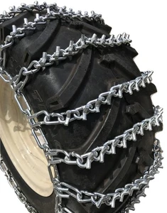 TireChain.com 27x8.50-15 Heavy Duty V-BAR Tire Chains Set of 2 - Picture 1 of 4