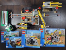 Lego City Set #4204 The Mine 100% Complete With Instruction Manual