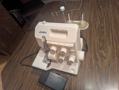 Portable Serger Juki MO-644D Sewing Machine Works - Image 1 of 4