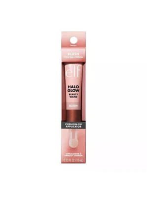 e.l.f. Halo Glow Blush Beauty Wand Liquid Cushion Tip Applicator - You Go Cocoa - Image 1 of 4