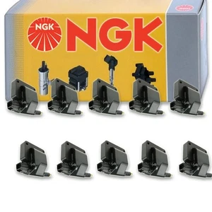 10 pc NGK 48633 U1085 Ignition Coils for UF198T UF198 UF-198 IC410SB IC410 pk - Picture 1 of 5