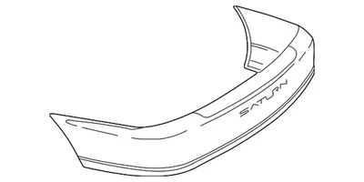 Cubierta de parachoques genuina GM 21019622 Foto 1 de 2