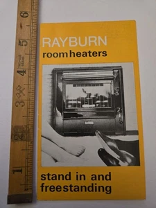 Vintage Rayburn Room Heaters Brochure Princess Rhapsody Models Retro Solid Fuel - Picture 1 of 7