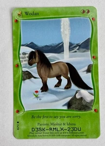 Bella Sara TCG -Woden-80/92 - RARA - 2008 Baby Bella Pack to Sleeve - Foto 1 di 2