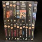 Doctor Who BBC Video VHS Peter Davison Bundle of 18 Titles - TESTED WORKING