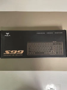 AULA S99, 99-Key, Wireless, Membrane, Gaming Keyboard, RGB, 5-Layer Padding, 200 - Picture 1 of 3