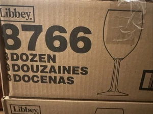 23er Set Libbey Teardrop 8 1/2 Oz Weißweingläser 3965 - Bild 1 von 3