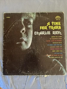 CHARLIE RICH A TIME FOR TEARS Sun 123 Vinyl 1970’s Country - Bild 1 von 8