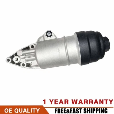 Engine Oil Filter Housing For VW Touareg Audi A4 A5 A6 A8 Q5 Q7 3.0T 06E115405C - Imagem 1 de 4