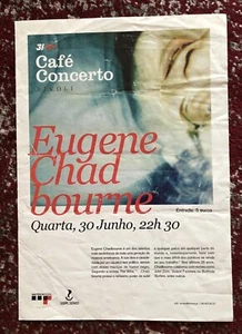 Eugene Chadbourne Portugal gig poster - Picture 1 of 1