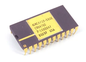 NCR Microelectronics NCR/32-580E IC System Interface Transmitter Vintage CDIP-28 - Picture 1 of 1