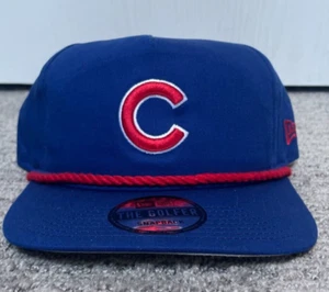 Chicago Cubs Snapback Seil Mütze New Era The Golfer blau rot C Logo Einheitsgröße - Bild 1 von 4