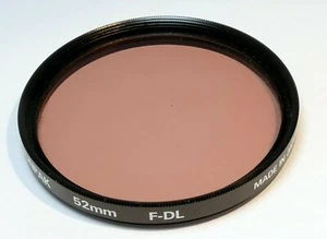 Sunpak 52mm Filter F-DL Fluorescent to daylight correction - Picture 1 of 8