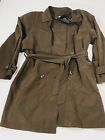 Manteau rembourré vintage New York Harbor From Andrea Coat femme taille 12 olive gree