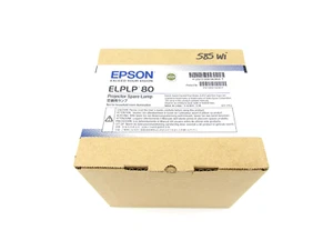 Genuine Epson ELPLP80 (V13H010L80) Projector Lamp - Factory Sealed - Picture 1 of 4