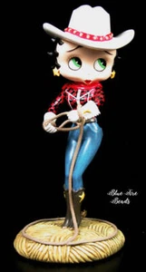 BFB Mint Betty Boop "COWGIRL" in Original Box & Styro mit Echtheitszertifikat - Bild 1 von 6