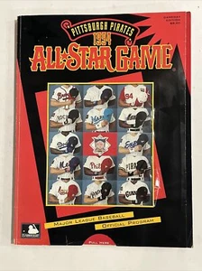 MLB Pittsburgh Pirates 1994 All Star Game official program - Picture 1 of 24